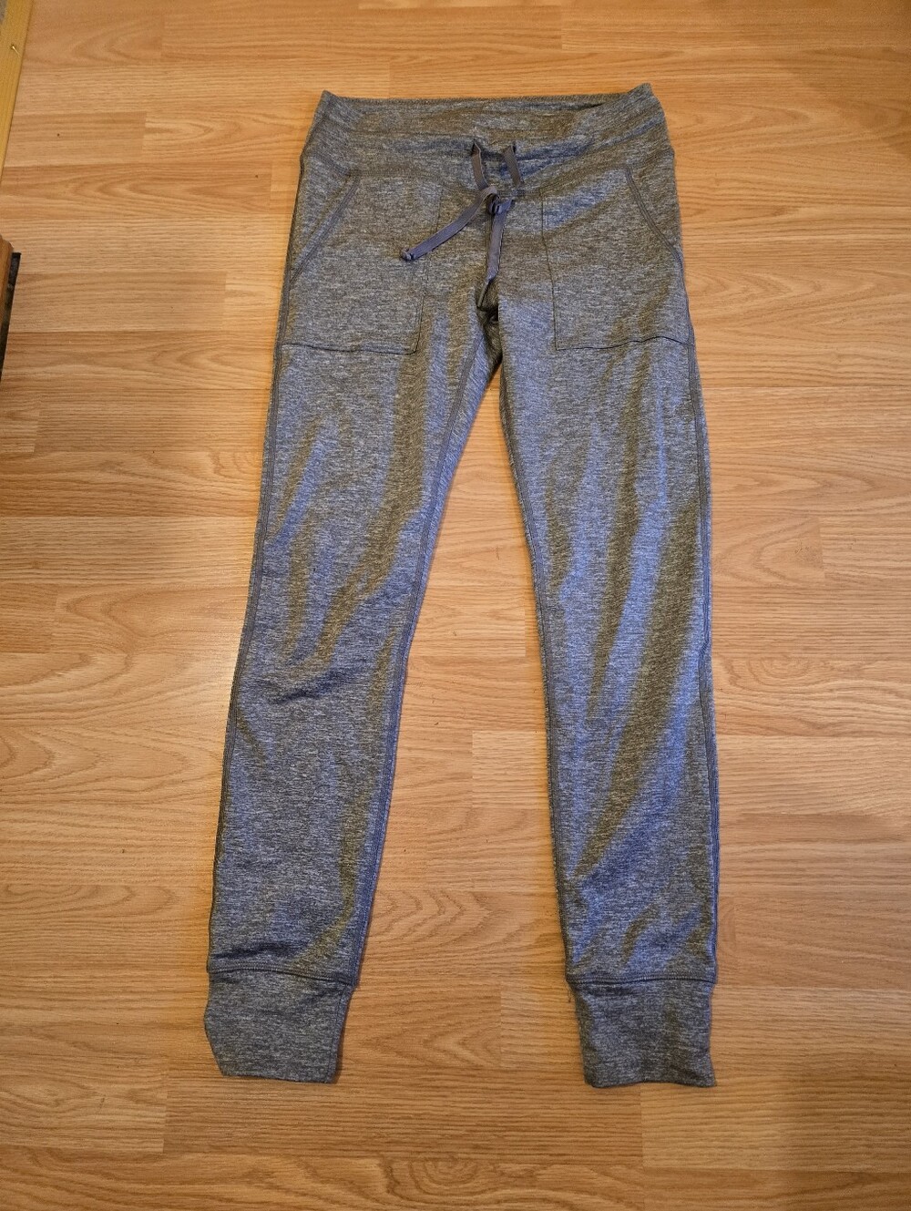 aerie Gray Marled Warmup Leggings
